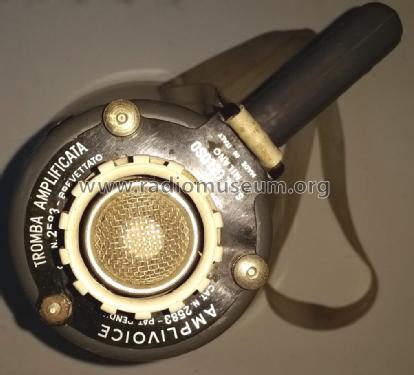 Amplivoice Tromba Amplificata N. 2583; Geloso SA; Milano (ID = 2470141) Ampl/Mixer