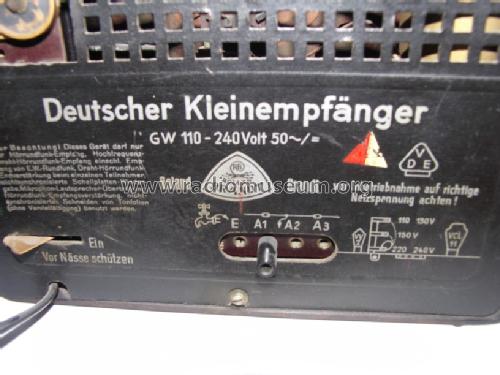 Deutscher Kleinempfänger DKE Sparmodell ohne Entbrummer; Brandt Roland Brandt (ID = 594588) Radio