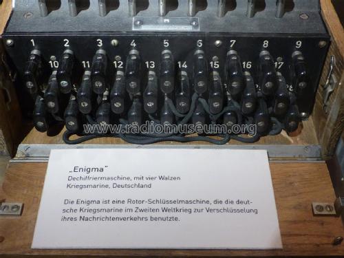 Enigma-M4 Schlüssel M Form M4; Gemeinschaftserzeugn (ID = 1967886) Militar