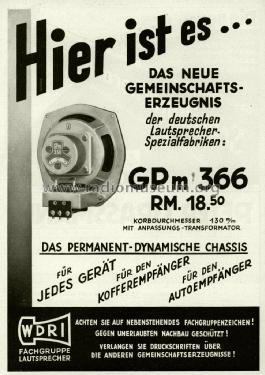 GPm366; Gemeinschaftserzeugn (ID = 1887292) Speaker-P