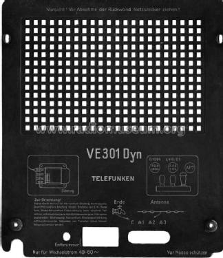 Volksempfänger VE 301 Dyn W ; Telefunken (ID = 260258) Radio