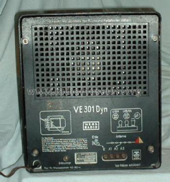 Volksempfänger VE301 Dyn W; Wega, (ID = 37822) Radio
