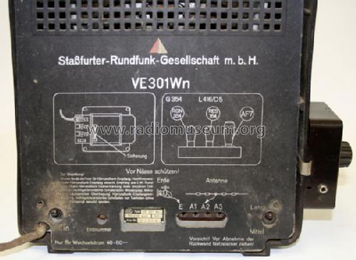 Volksempfänger VE301Wn; Stassfurter Licht- (ID = 259631) Radio