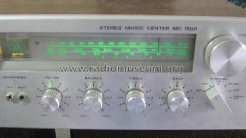 Stereo Music Center MC 1500S; General, Fujitsu (ID = 1409965) Radio