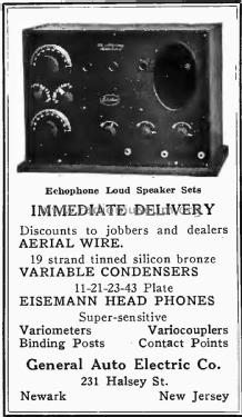 Echophone Loud Speaker Set ; General Auto (ID = 2335443) Radio