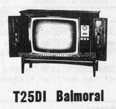 Balmoral T25D1 Ch= T12V3C; General Electric- (ID = 1458843) Television