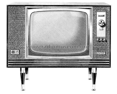 Custom T25W1 Ch= T12V1C; General Electric- (ID = 2372797) Television