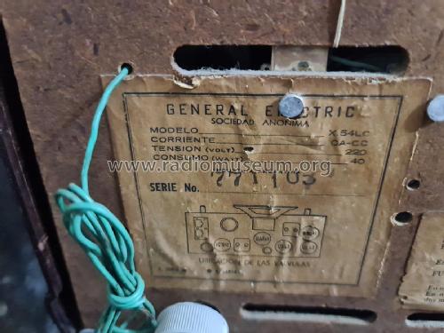 X-54 ; General Electric; (ID = 2680225) Radio