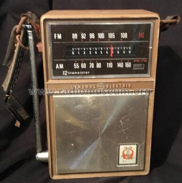 12 Transistor P1844B; General Electric Co. (ID = 2821255) Radio