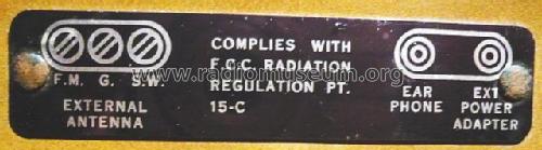 17 Transistor World Monitor P-990A ; General Electric Co. (ID = 1809930) Radio