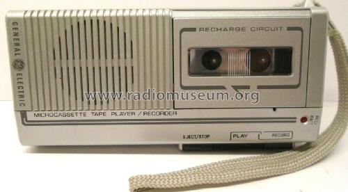 Microcassette Tape Player/Recorder 3-5325C; General Electric Co. (ID = 2433112) R-Player