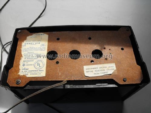 414 ; General Electric Co. (ID = 1211462) Radio