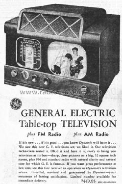 803 ; General Electric Co. (ID = 736069) TV Radio