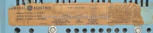 C-481A ; General Electric Co. (ID = 1540549) Radio