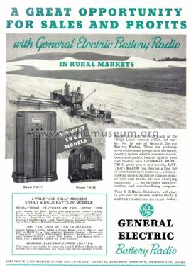 FB52 ; General Electric Co. (ID = 1001779) Radio