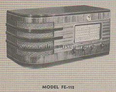 FE112 ; General Electric Co. (ID = 1161303) Radio