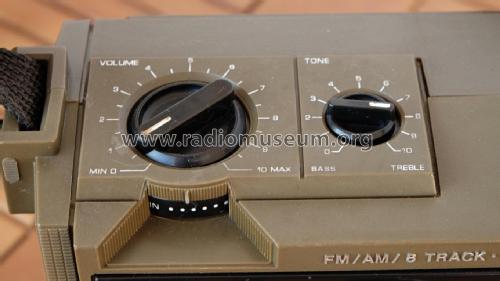 FM/AM/8 Track Music System 3-5507C; General Electric Co. (ID = 1920878) Radio