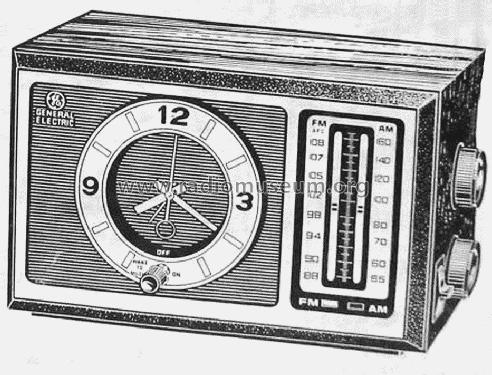 FM/AM Clock Radio 7-4501; General Electric Co. (ID = 1209604) Radio