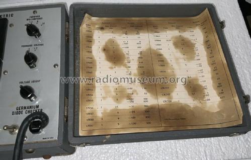 Germanium Diode Checker ST-12A ; General Electric Co. (ID = 2724437) Equipment