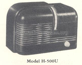 H-500UX ; General Electric Co. (ID = 158515) Radio