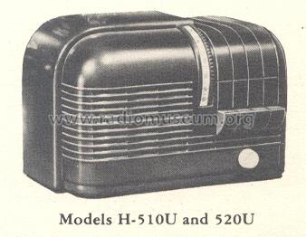 H-510U W ; General Electric Co. (ID = 158519) Radio