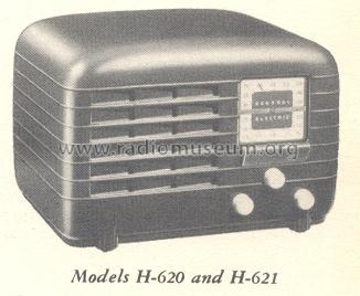 H-620X ; General Electric Co. (ID = 158704) Radio