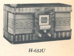 H-632U W ; General Electric Co. (ID = 168281) Radio
