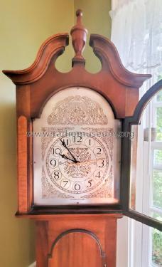 Modern Longfellow Grandfather Clock H-91-R; General Electric Co. (ID = 2661530) Radio