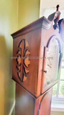 Modern Longfellow Grandfather Clock H-91-R; General Electric Co. (ID = 2661533) Radio