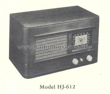 HJ-612 ; General Electric Co. (ID = 159512) Radio