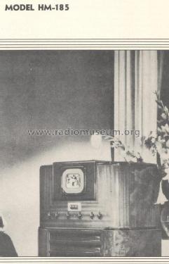 HM-185 ; General Electric Co. (ID = 159577) Television