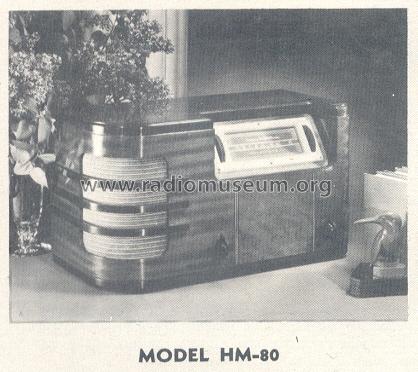 HM-80 ; General Electric Co. (ID = 159562) Radio