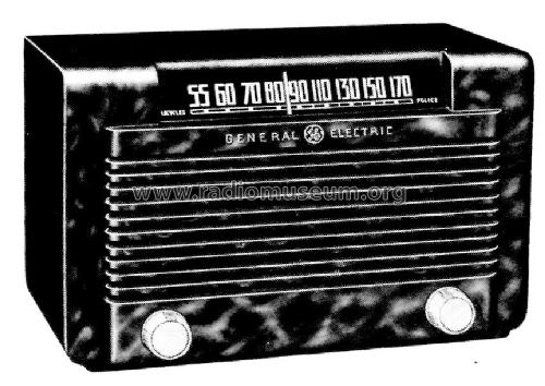 J-502W ; General Electric Co. (ID = 1129558) Radio