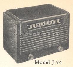 J-54 ; General Electric Co. (ID = 159811) Radio