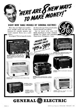 J-63 ; General Electric Co. (ID = 1035732) Radio