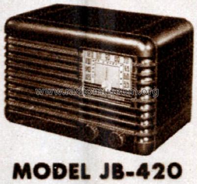 JB-420 ; General Electric Co. (ID = 1396308) Radio