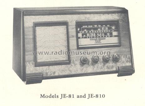 JE-810 ; General Electric Co. (ID = 163435) Radio