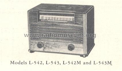 L-543M ; General Electric Co. (ID = 164069) Radio