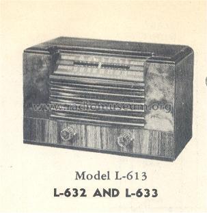 L-632 ; General Electric Co. (ID = 164083) Radio