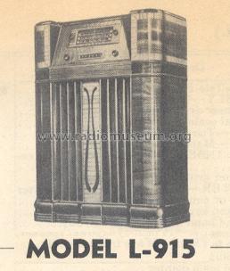 L-915 ; General Electric Co. (ID = 165078) Radio