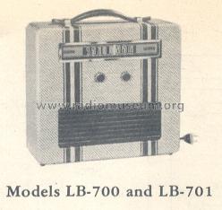 LB-701 ; General Electric Co. (ID = 165155) Radio