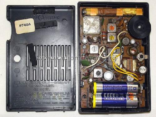 8 Transistor P740A; General Electric Co. (ID = 708088) Radio