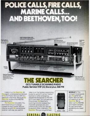 Searcher 7-2995A; General Electric Co. (ID = 1914898) Radio