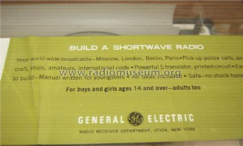 Shortwave Receiver EF-150; General Electric Co. (ID = 2544842) Kit