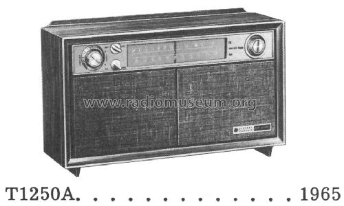 T1250A ; General Electric Co. (ID = 1674226) Radio