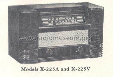 X-225A ; General Electric Co. (ID = 166521) Radio