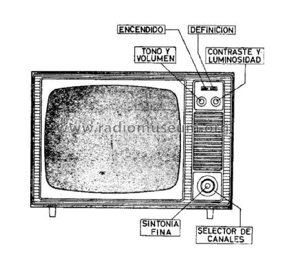 19H116; General Eléctrica (ID = 2506337) Television