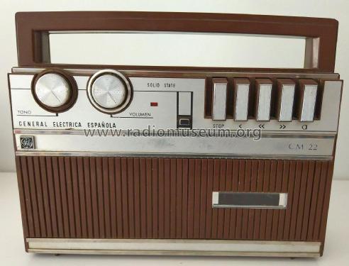 Magnetofono Cassette CM22; General Eléctrica (ID = 2366947) Ton-Bild