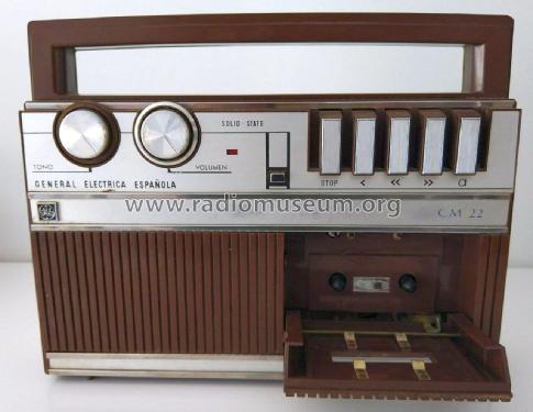 Magnetofono Cassette CM22; General Eléctrica (ID = 2366948) R-Player