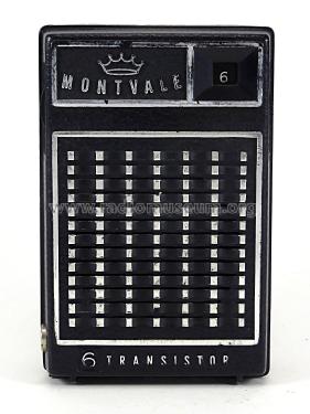 Montvale 6 Transistor; Unknown - CUSTOM (ID = 2351005) Radio